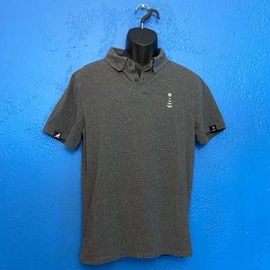 DISH/SPRINT Work Polo Shirt Gray